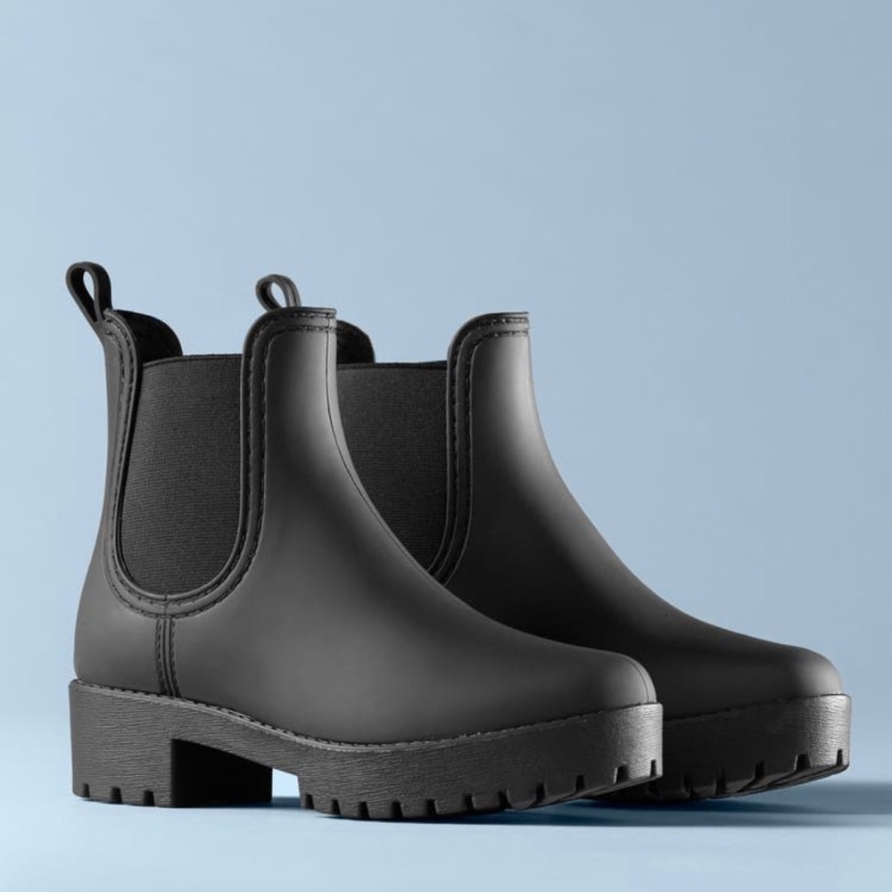 Jeffrey Campbell Cloudy Waterproof Chelsea Rain Boot